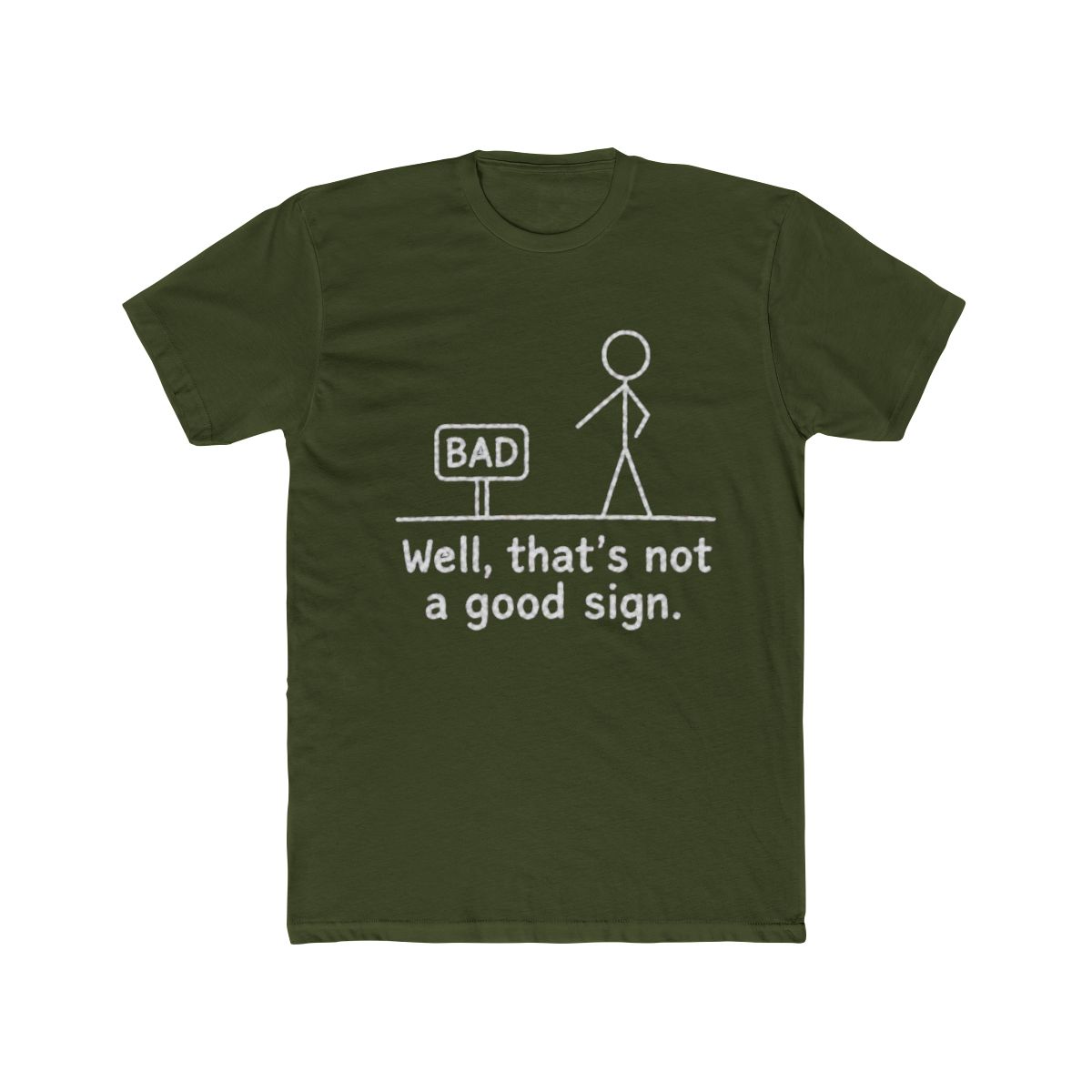 Bad Sign Ns T Shirt | Bad Omens - alternate angle 4, merchandise