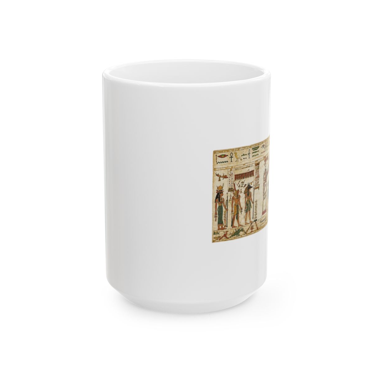 Halley's Comet and Harold Receiving Bad News Mug | Bad Omens - alternate angle 2, merchandise