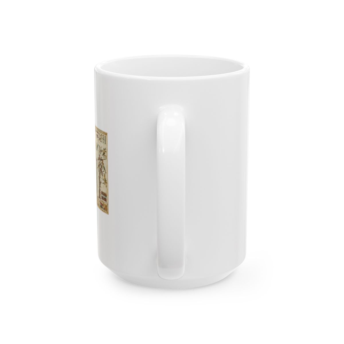 Halley's Comet and Harold Receiving Bad News Mug | Bad Omens - alternate angle 5, merchandise