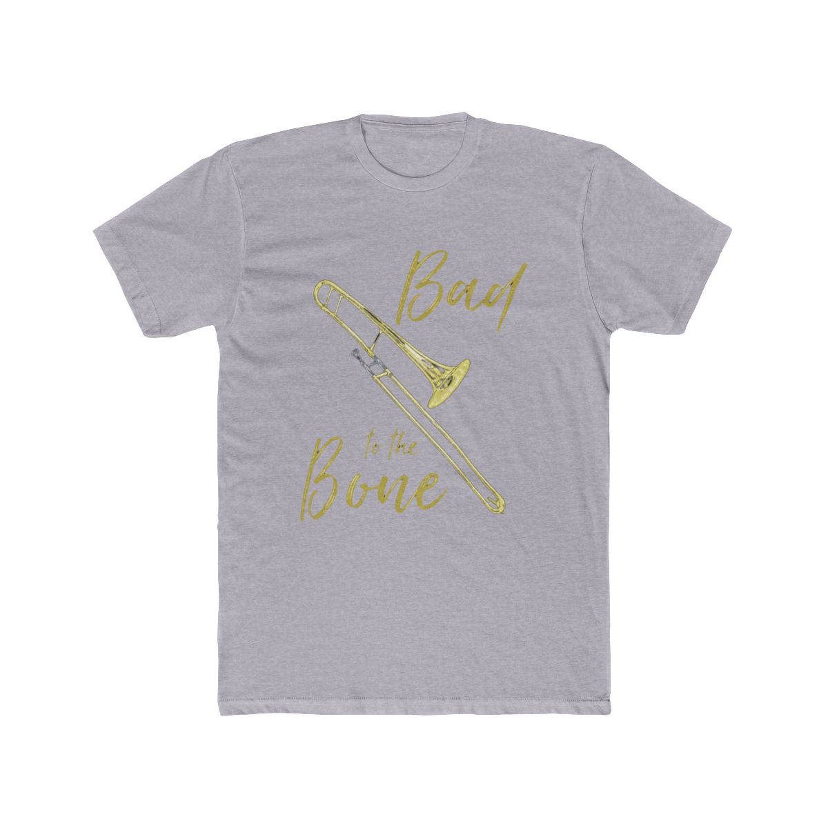 Bad To The Trombone Funny Wind Instrument Shorty T Shirt | Bad Omens - alternate angle 3, merchandise