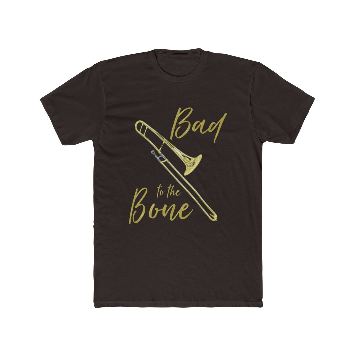 Bad To The Trombone Funny Wind Instrument Shorty T Shirt | Bad Omens - alternate angle 2, merchandise
