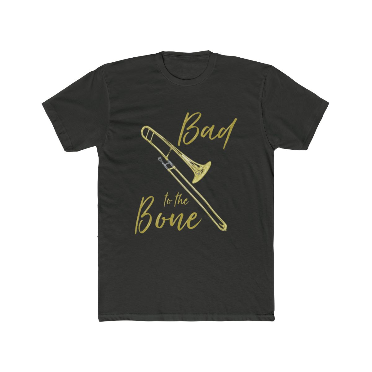Bad To The Trombone Funny Wind Instrument Shorty T Shirt | Bad Omens - alternate angle 5, merchandise