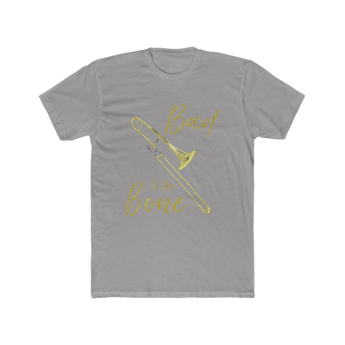 Bad To The Trombone Funny Wind Instrument Shorty T Shirt | Bad Omens