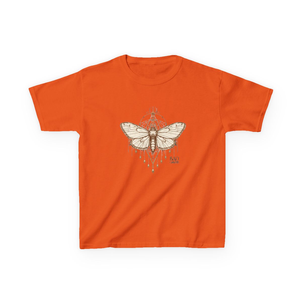Moth Bad Omens Funny Myth Superstitions Women Men Kids Youth T-Shirt - alternate angle 5, merchandise